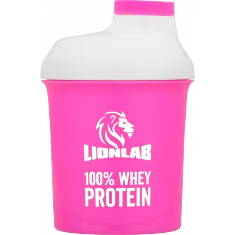 Šejkr Lionlab - 300 ml (růžový)
