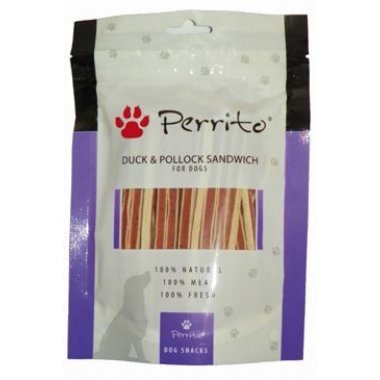 Perrito Duck & Pollock Sandwich pro psa 100 g