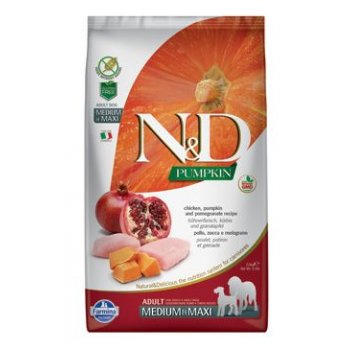 N&D Pumpkin DOG Adult M/L Chicken&Pomegranate 2,5 kg