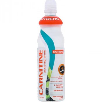 Nutrend Carnitine Activity Drink s kofeinem - 750 ml, malina (s kofeinem)