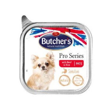 Butcher's Dog Pro Series s hovězím Sensitive pate 100 g