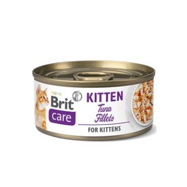 Brit Care Cat konz Fillets Kitten Tuna 70 g