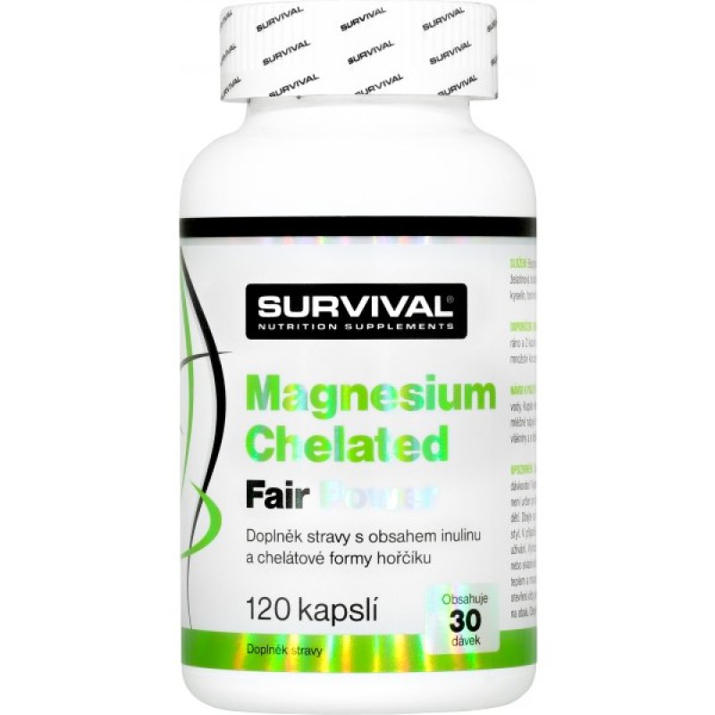 Survival Hořčík • Magnesium Chelated Fair Power 150 cps