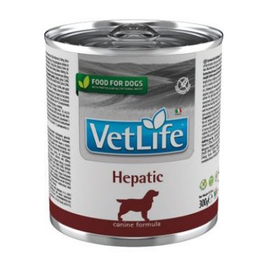 Vet Life Natural Dog konz. Hepatic 300 g