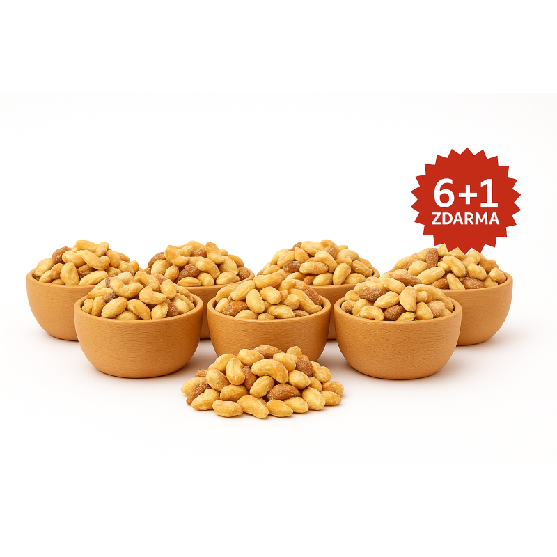 FAKT DOBRÉ Ořechová směs SOLENÁ 200 g AKCE 6+1 ZDARMA