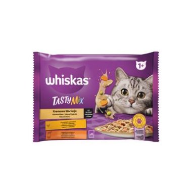 Whiskas kaps. Tasty Mix Creamy Creations 4x85g