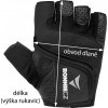Fitness rukavice Ronnie.cz Easy Workout (černé) - 1 pár, XS - černé