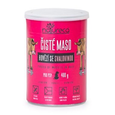 Natureca hovězí se svalovinou 400 g