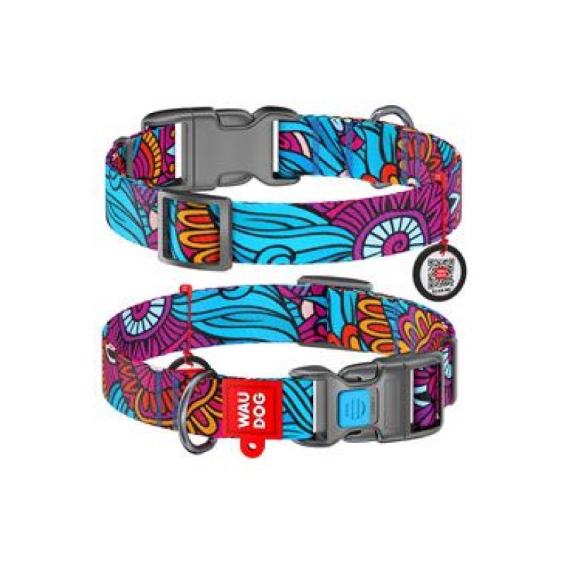 Obojek nylon Summer QR (24-40cm/2cm)