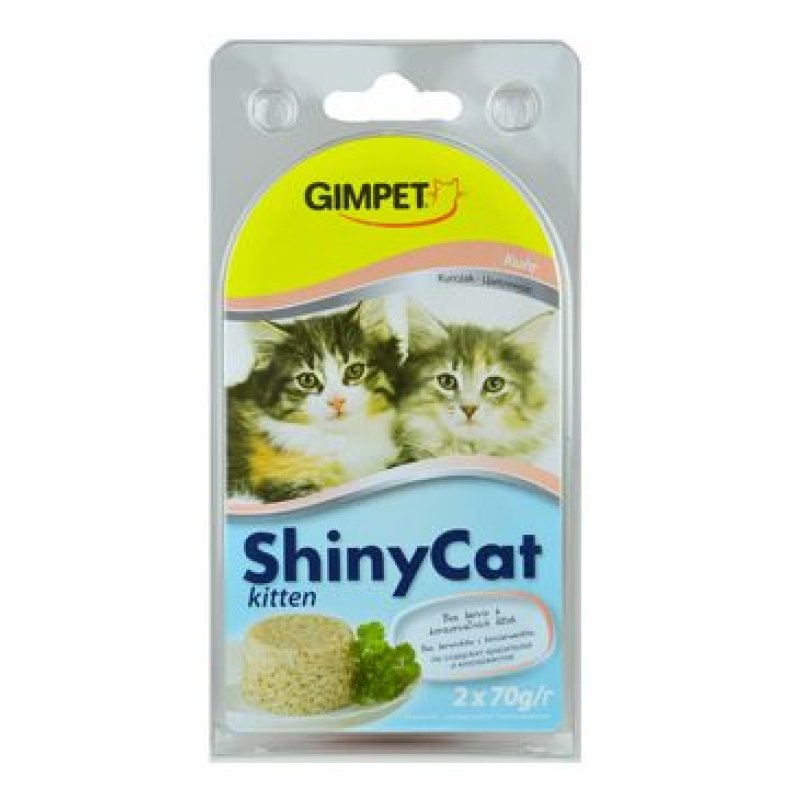 Gimpet ShinyCat  Junior kuře 2 x 70 g