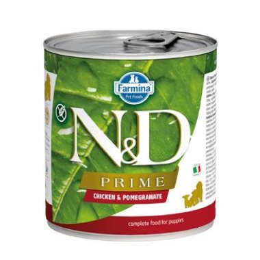 N&D DOG PRIME Puppy Chicken & Pomegranate 285 g