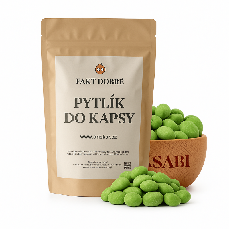FAKT DOBRÉ Krekry arašídy WASABI 50 g