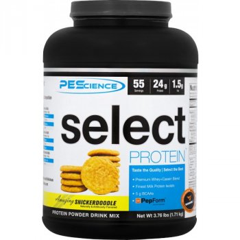 PEScience Select Protein - 1710 g, skořicová sušenka (snickerdoodle)
