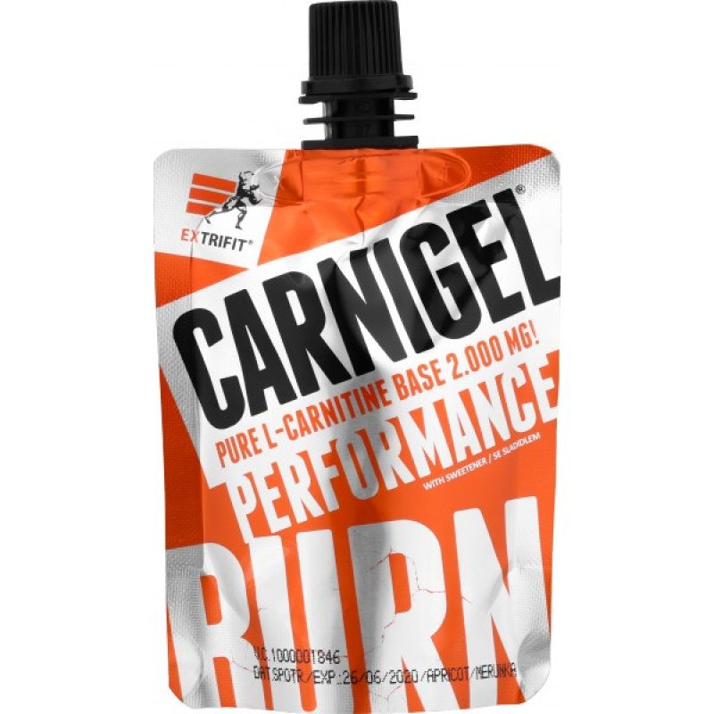Extrifit Carnigel - 60 g, pomeranč