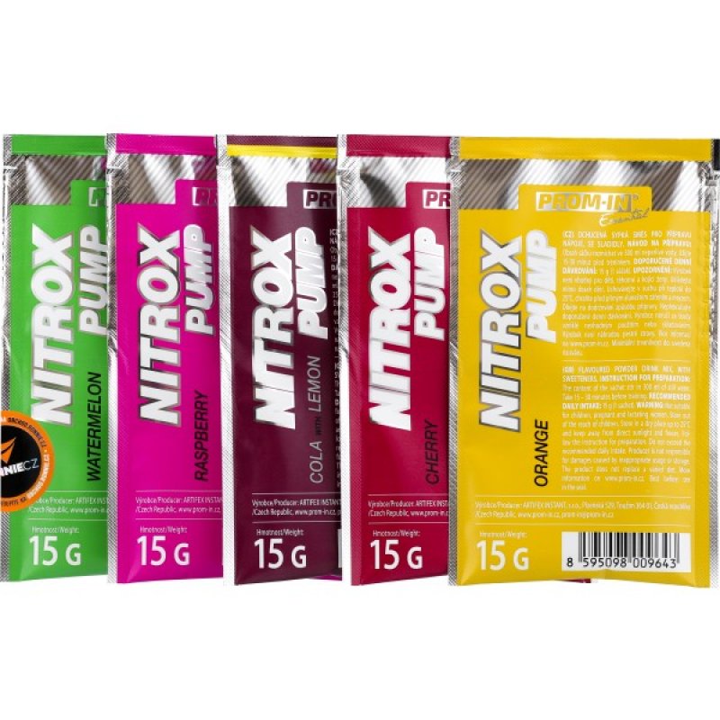 PROM-IN Nitrox Pump Extreme - 10x 15 g, meloun