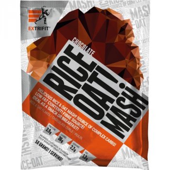 Extrifit Rice & Oat Mash - 50 g, jahoda