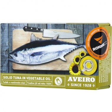 Tuňák Aveiro - v rostlinném oleji (120 g)