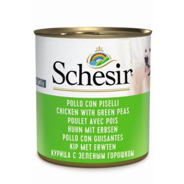Schesir Dog konz. Adult kuře/hrášek 285 g