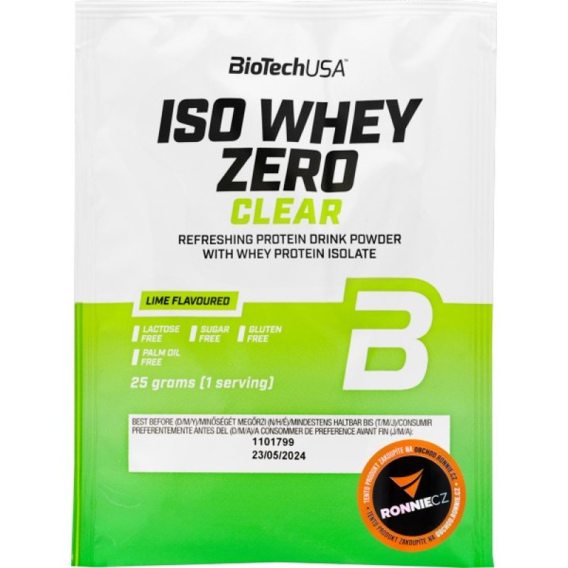 BioTech Nutrition Iso Whey Zero Clear - 25 g, limeta
