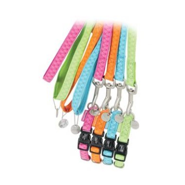 Zolux Vodítko pes MAC LEATHER tyrkys 20 mm délka 1,2 m