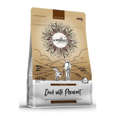 Kraftia CRAFTIA NATURA DOG Adult M/L Duck & Pheasant 640 g