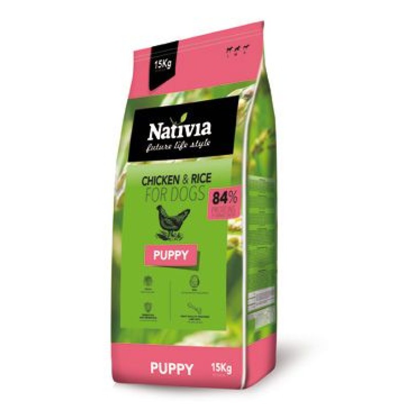 Nativia Dog Puppy 15 kg