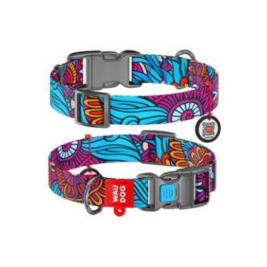 Obojek nylon Summer QR (35-58cm/2,5cm)