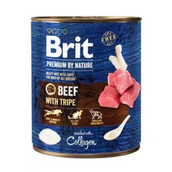 Brit Premium Dog by Nature  konz Beef & Tripes 800 g